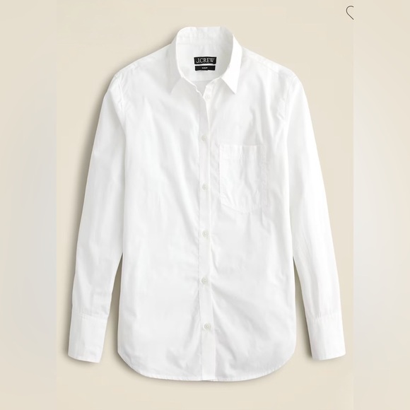 J. Crew Classic Garçon classic shirt in cotton poplin - Picture 1 of 6